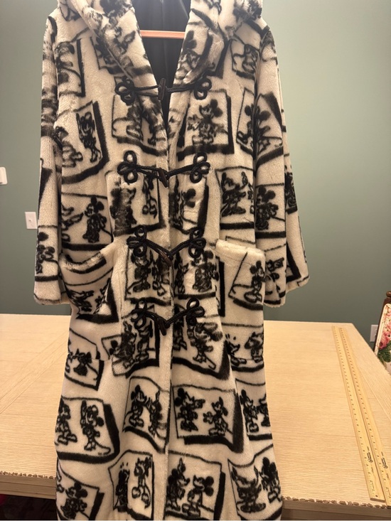 Disney Jackets & Blazers - Rare Vintage Disney Patterned Hooded Coat